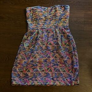 Charlie Jade Strapless Mini Dress